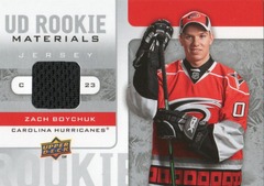 2008-09 Upper Deck UD Rookie Materials #RM-BK Zach Boychuk Carolina Hurricanes